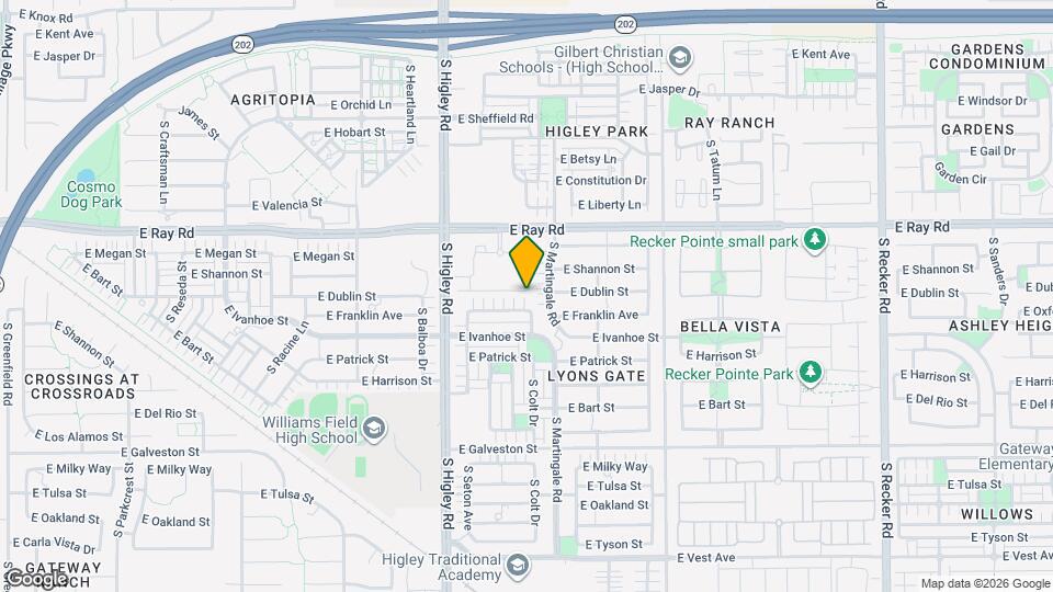 3344 E Franklin Ave Mapa y Detalles de la Ubicación