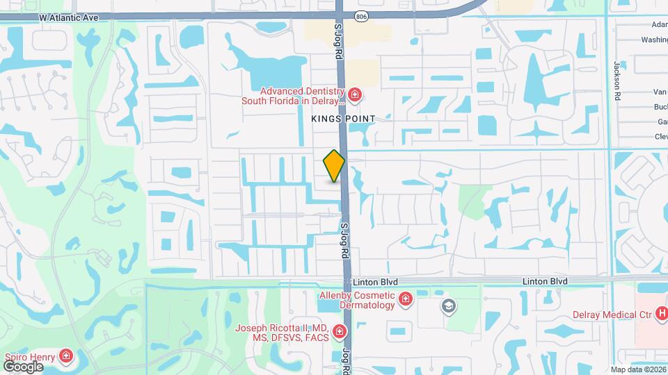 102 Valencia E, Unit 102 Map and Location Details