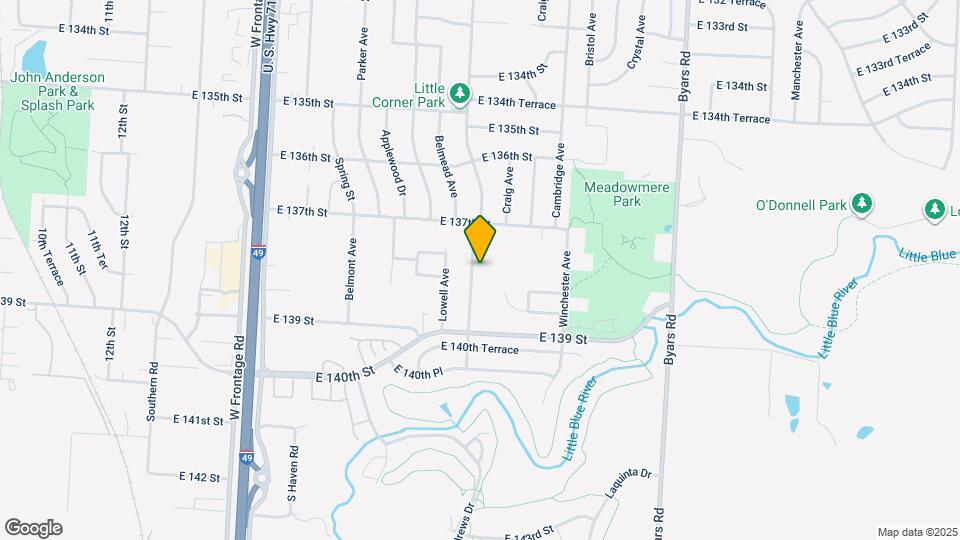 13713 Bennington Ave Mapa y Detalles de la Ubicación