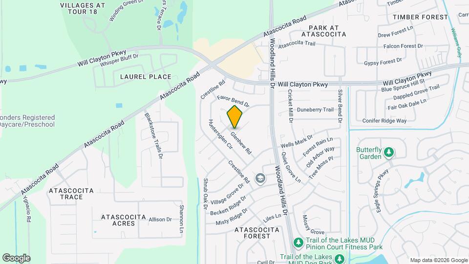 3803 Black Cricket Ct Map and Location Details