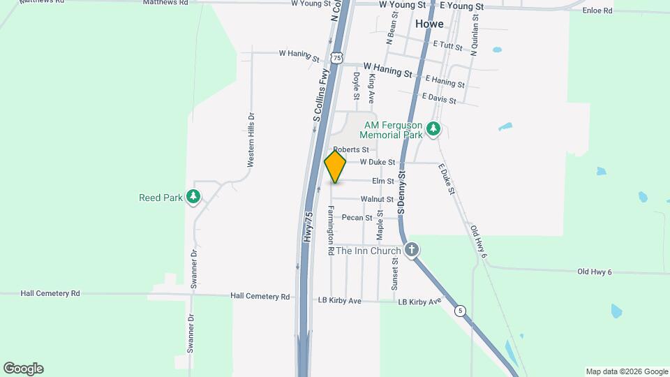 609 Farmington Rd Map and Location Details