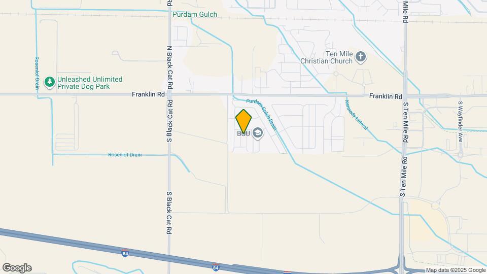 283 S Fritts Ave Map and Location Details