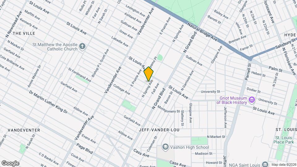 2703 N Spring Ave Map and Location Details
