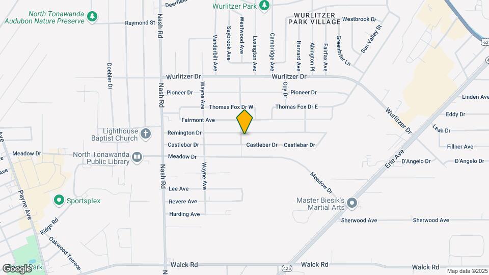 1119 Farnsworth Ave Map and Location Details