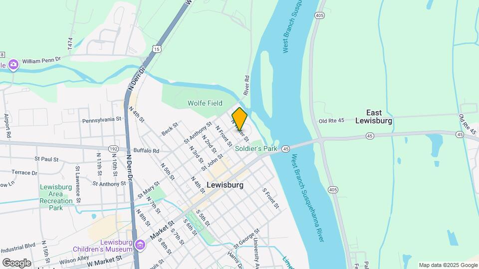 115 N Water St Map and Location Details