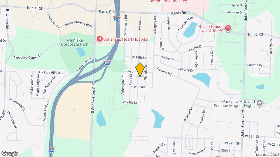 2013 Wilson Rd Map and Location Details