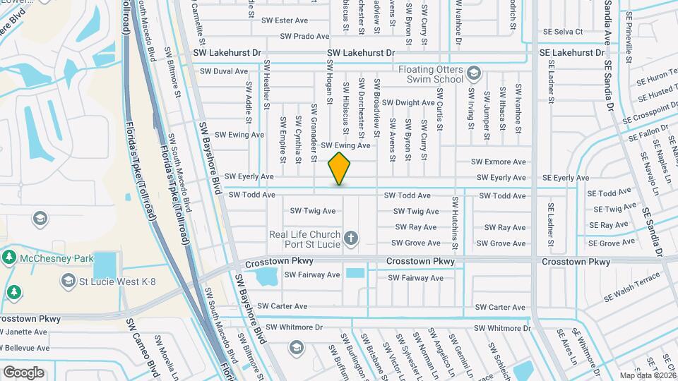 457 SW Todd Ave Map and Location Details