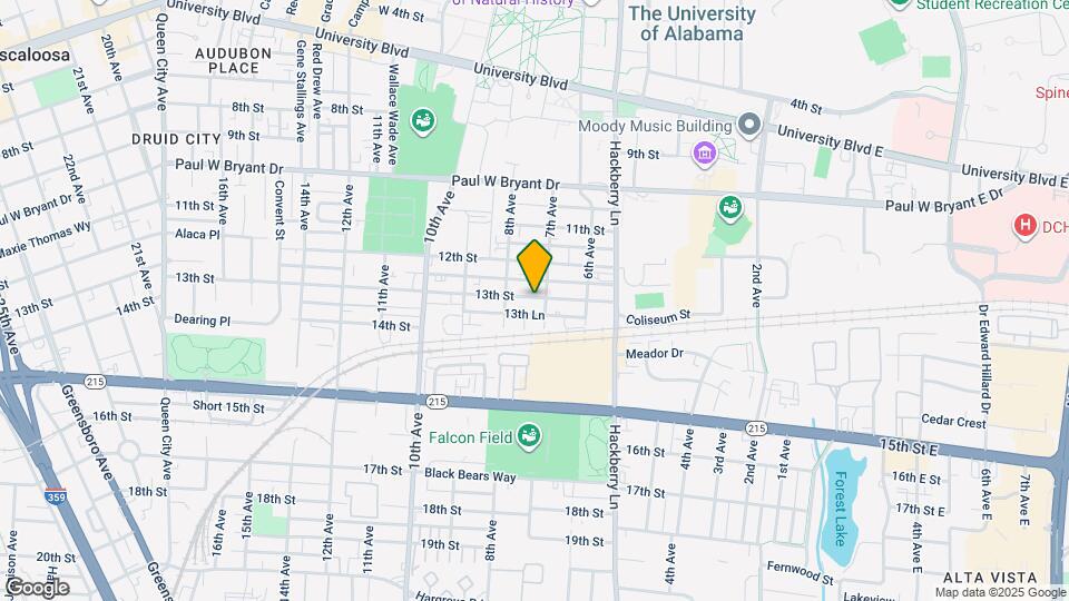 739 13th St Map and Location Details