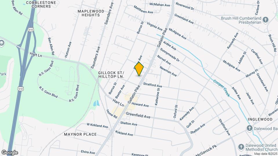 3811 Gallatin Pike Mapa y Detalles de la Ubicación