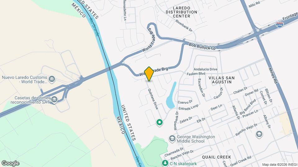 11405 Quintana Drive Map and Location Details