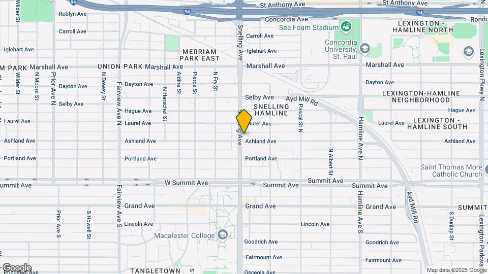 1577 Ashland Ave Map and Location Details