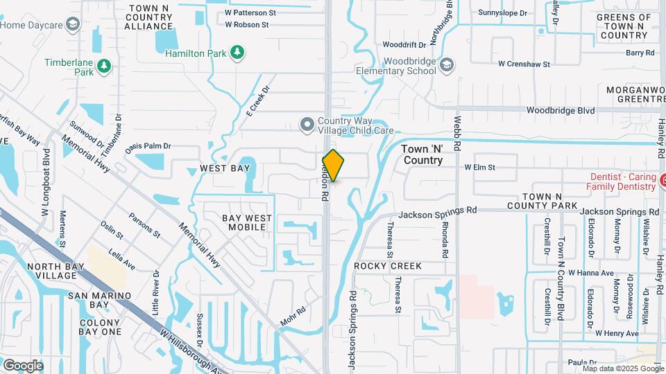6615 Sheldon Rd Map and Location Details