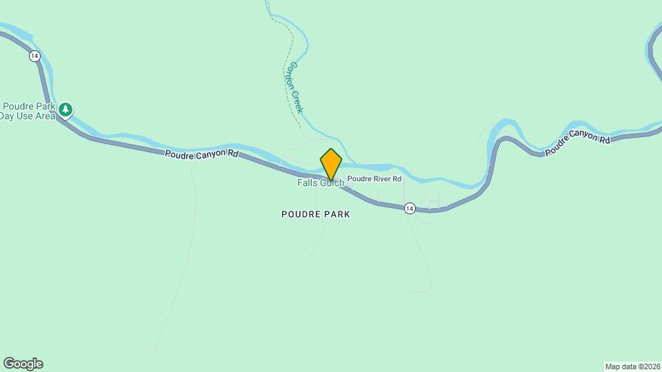 10313 Poudre Canyon Rd Mapa y Detalles de la Ubicación