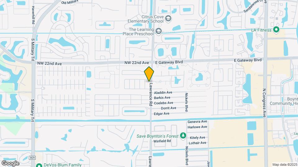 8933 Lawrence Rd Map and Location Details