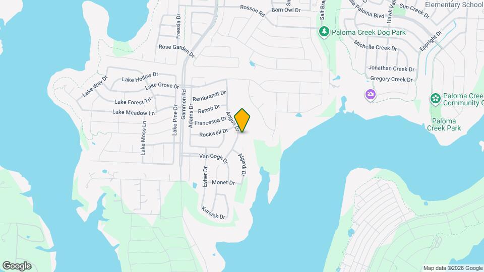 2017 Angus Dr Map and Location Details