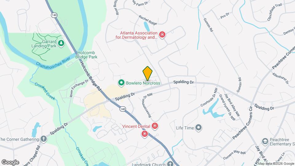 6221 Spalding Dr Map and Location Details