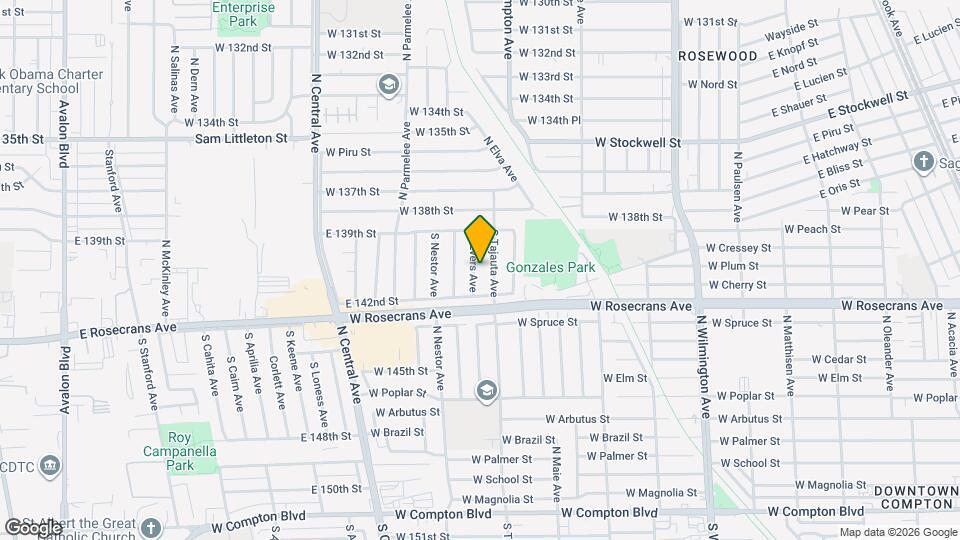 14022 S Evers Ave Map and Location Details