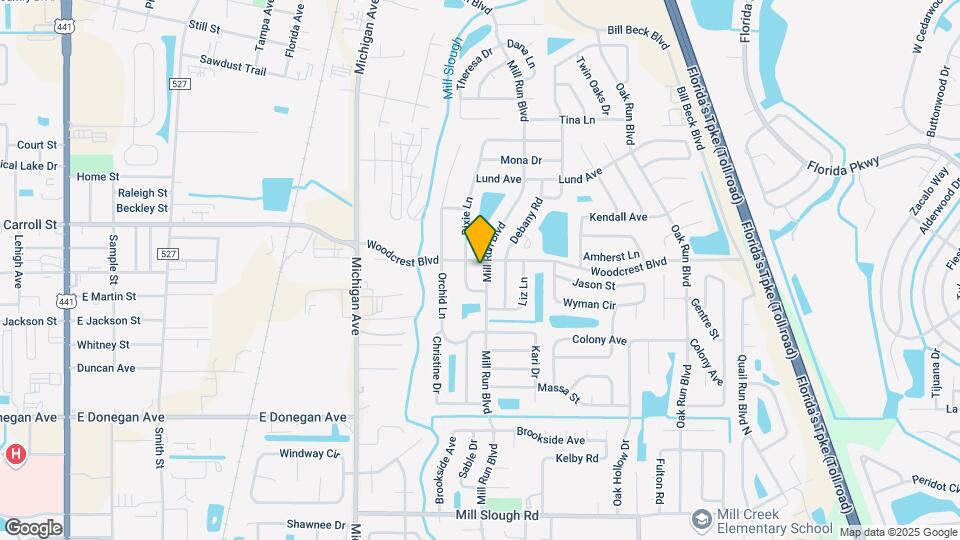 2630 Mill Run Blvd Mapa y Detalles de la Ubicación