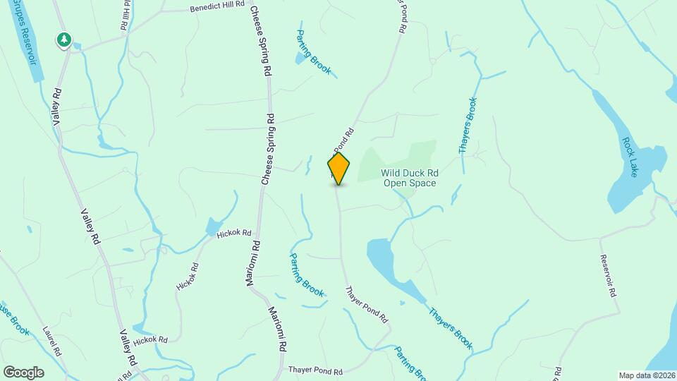 267 Thayer Pond Rd Map and Location Details