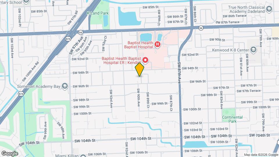 9504 SW 89th Pl Map and Location Details