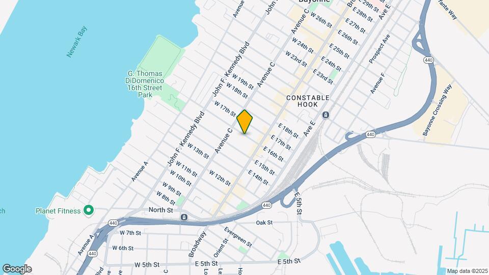 28 W 16th St Mapa y Detalles de la Ubicación