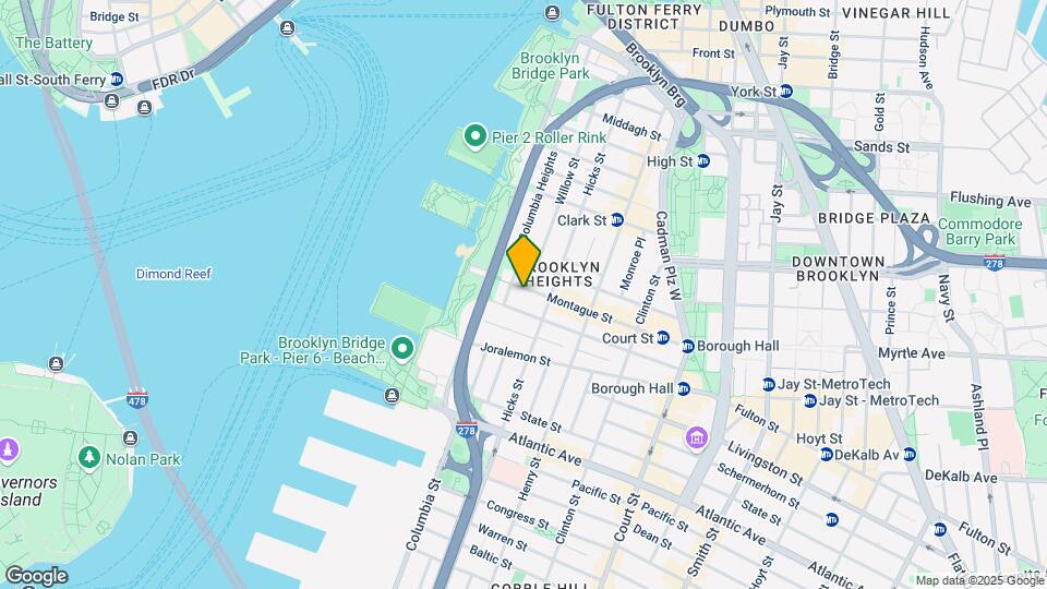 66 Montague St Mapa y Detalles de la Ubicación