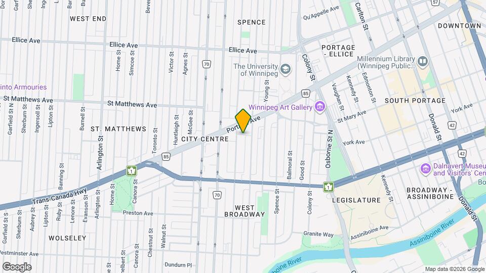 Oxford Apartments Map and Location Details