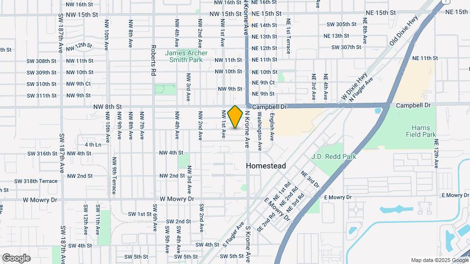 50 NW 6th St Map and Location Details
