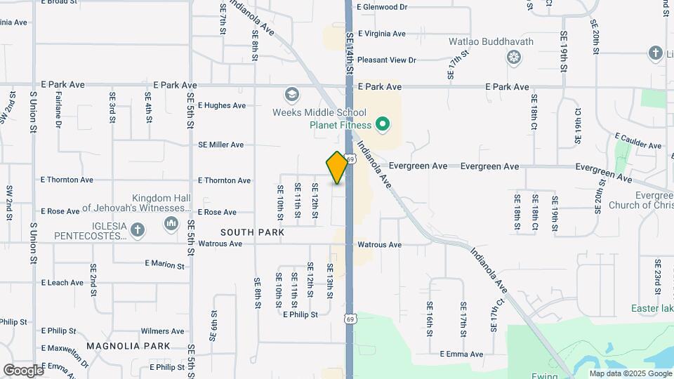 3710 SE 14th St Map and Location Details