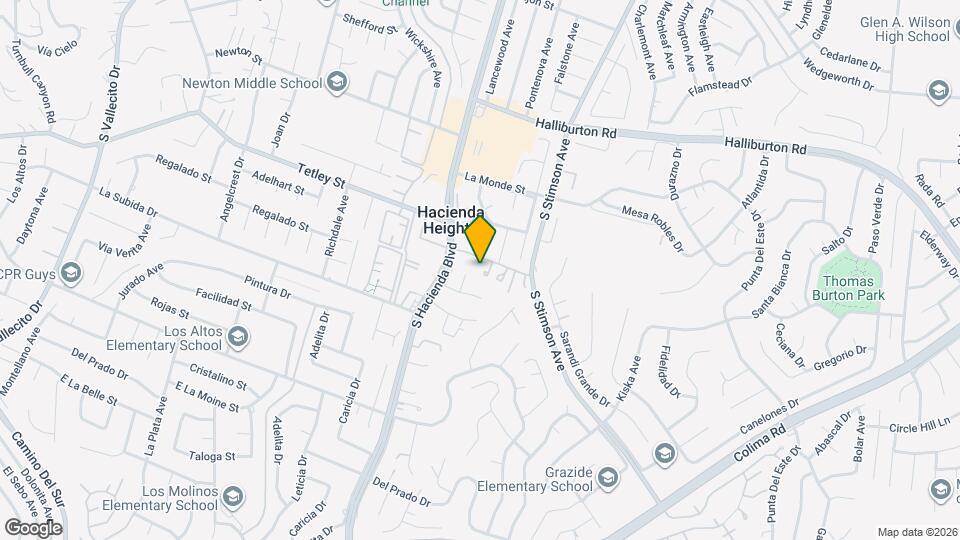 15840 Annellen St Map and Location Details