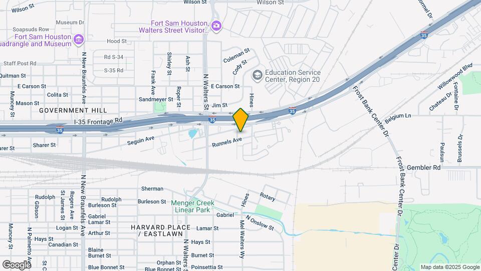 707 Runnels Ave Map and Location Details