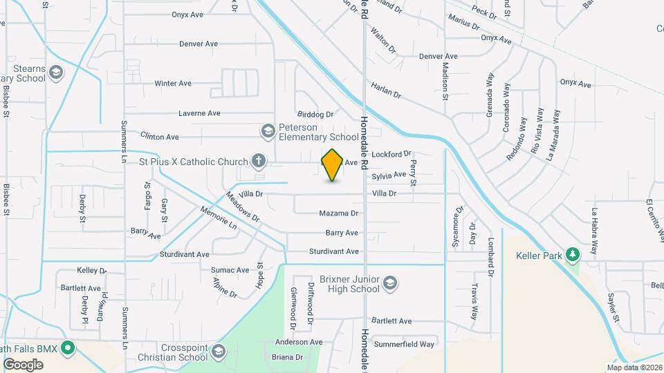 5207 Villa Dr Map and Location Details