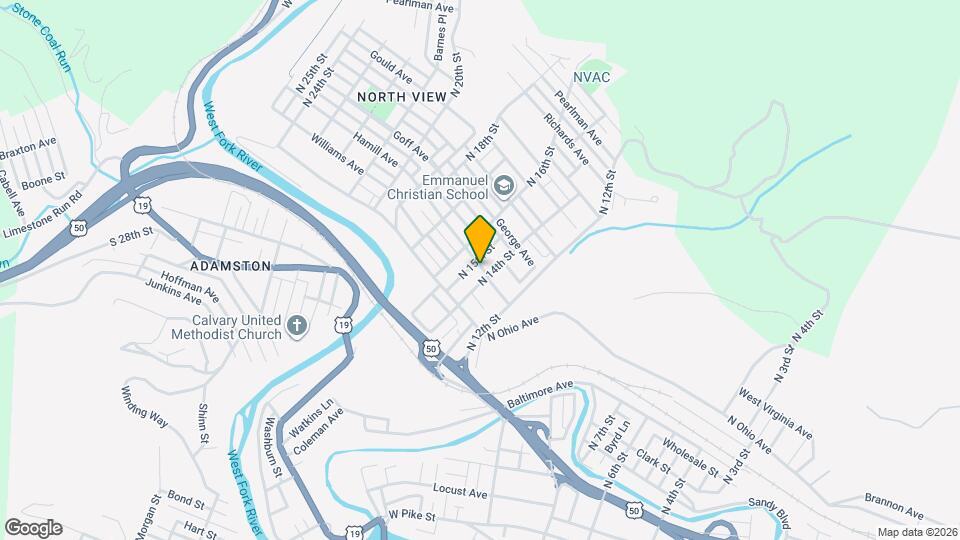 1409 Hamill Ave Map and Location Details