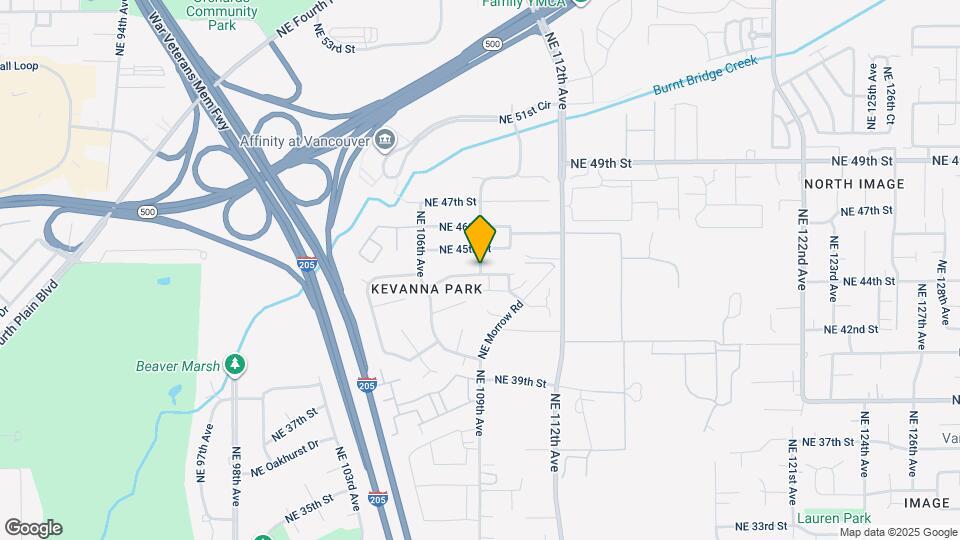 4000 NE 109th Ave Map and Location Details