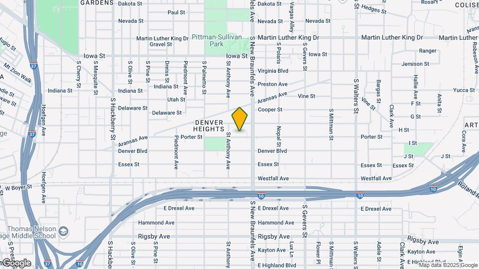 419 Porter St Map and Location Details