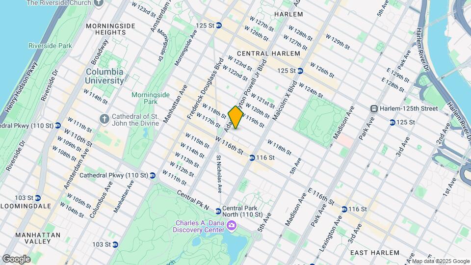 149 W 117th St, Unit Apt 2 Map and Location Details