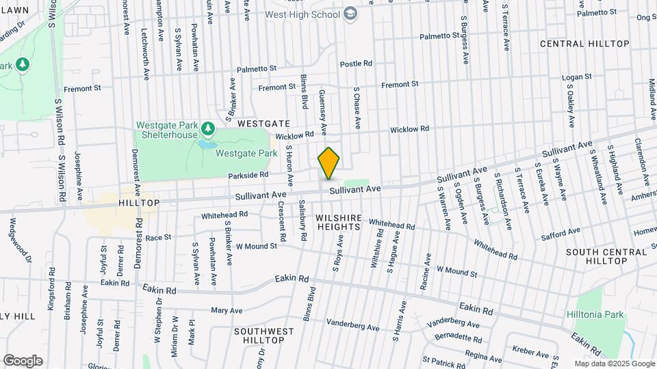 2958 Sullivant Ave Map and Location Details