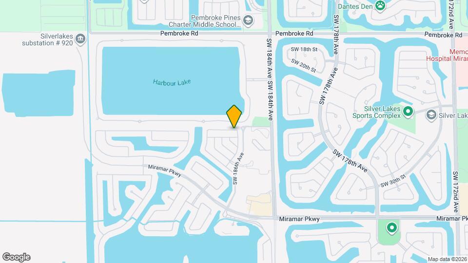 18710 SW 25th Ct Map and Location Details