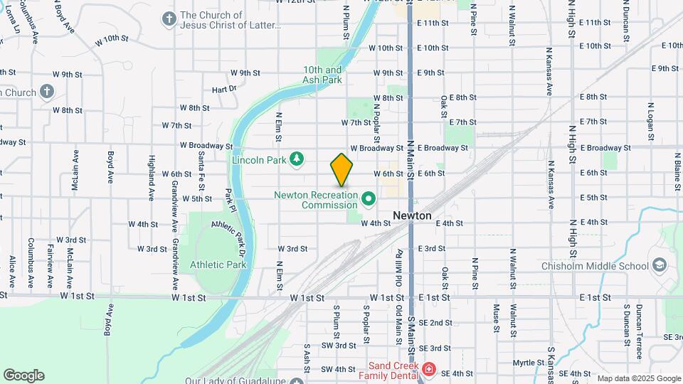 Newton Plaza Apartments Mapa y Detalles de la Ubicación