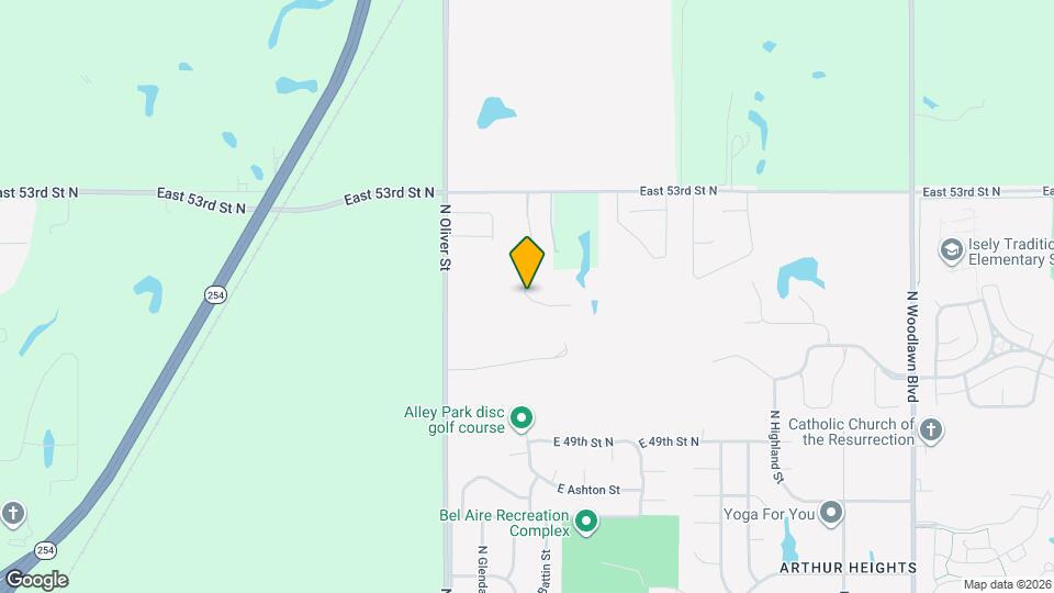 5259 N Pinecrest Ct Map and Location Details