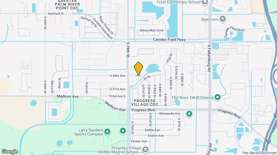 7916 Stumble Journey Ln Map and Location Details