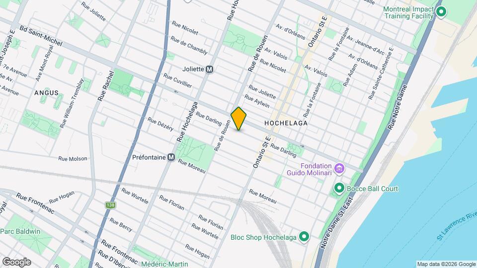 2166 Darling Rue Map and Location Details