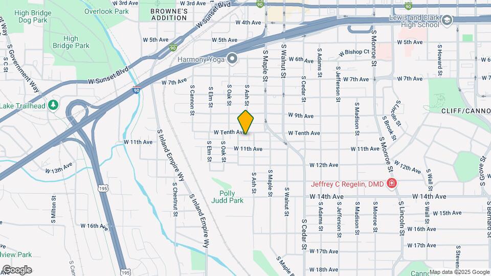 1711 W 10th Ave Mapa y Detalles de la Ubicación