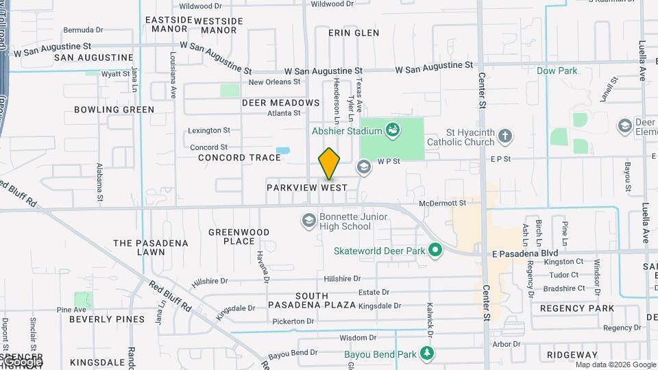 3110 Brookhurst Ln Map and Location Details