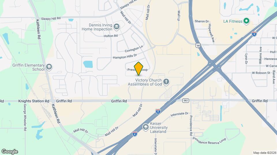 3252 Berwick Ln Map and Location Details