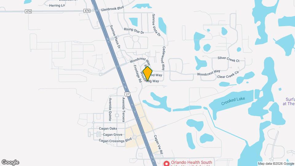 1020 Woodsong Way Map and Location Details