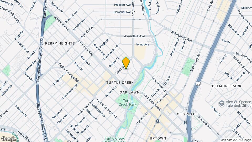 3711 Holland Ave Map and Location Details