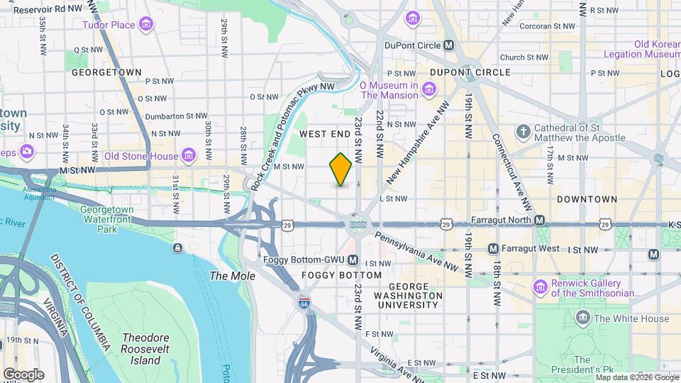 1111 24th St NW Map and Location Details