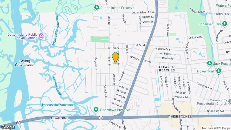 1055 STOCKS St Map and Location Details