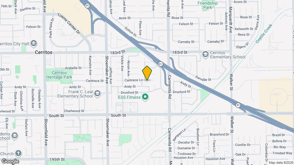 13216 Cantrece Ln Map and Location Details